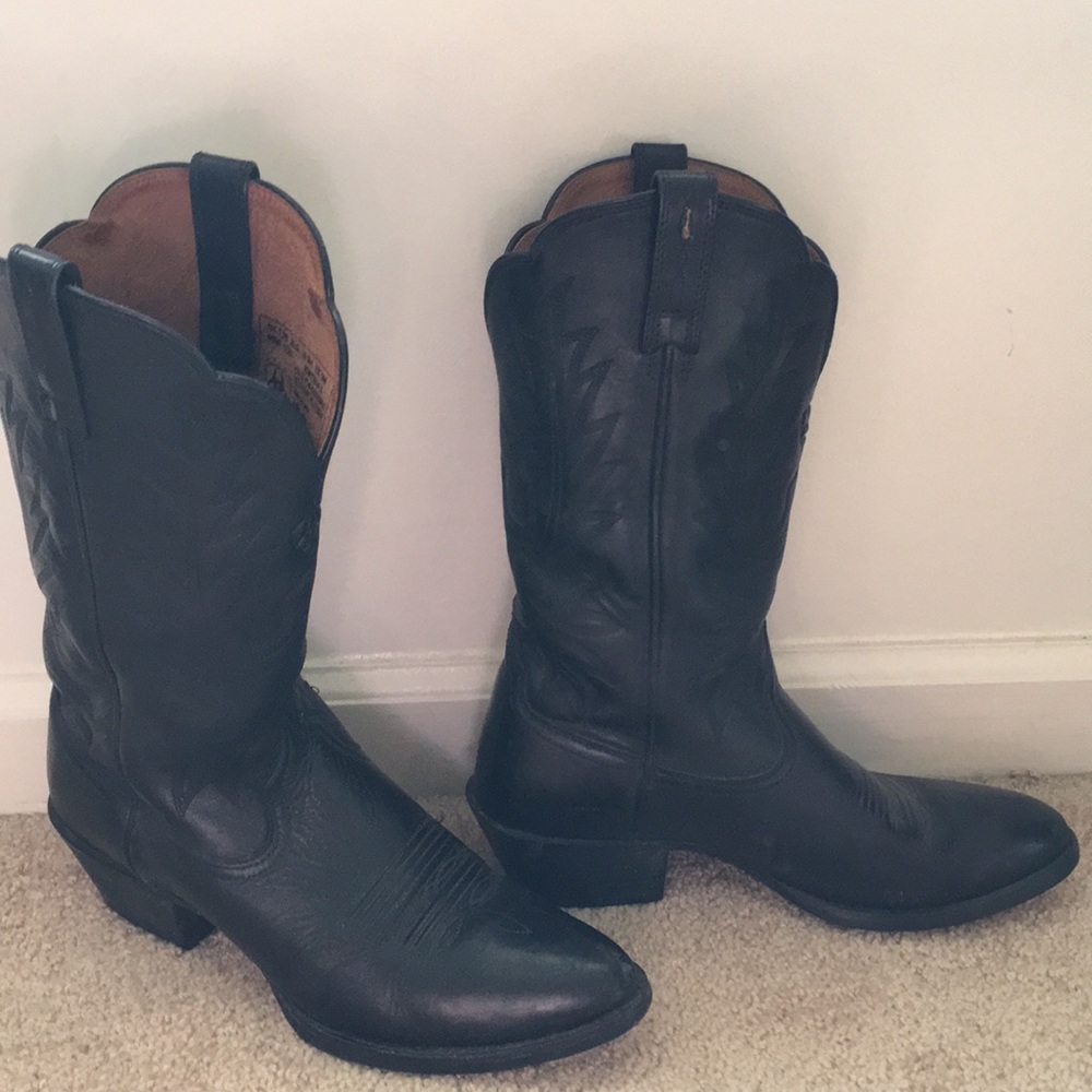 Black Ariat Cowboy Boots - 7.5
